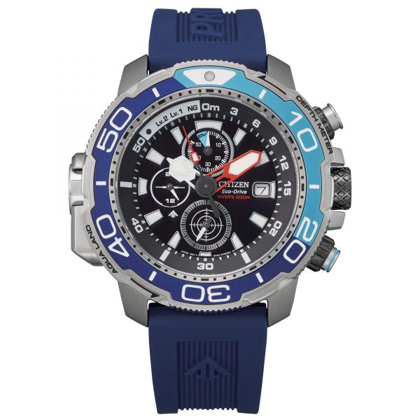 CITIZEN CRONO AQUALAND ECO-DRIVE OROLOGIO UOMO BJ2169-08E